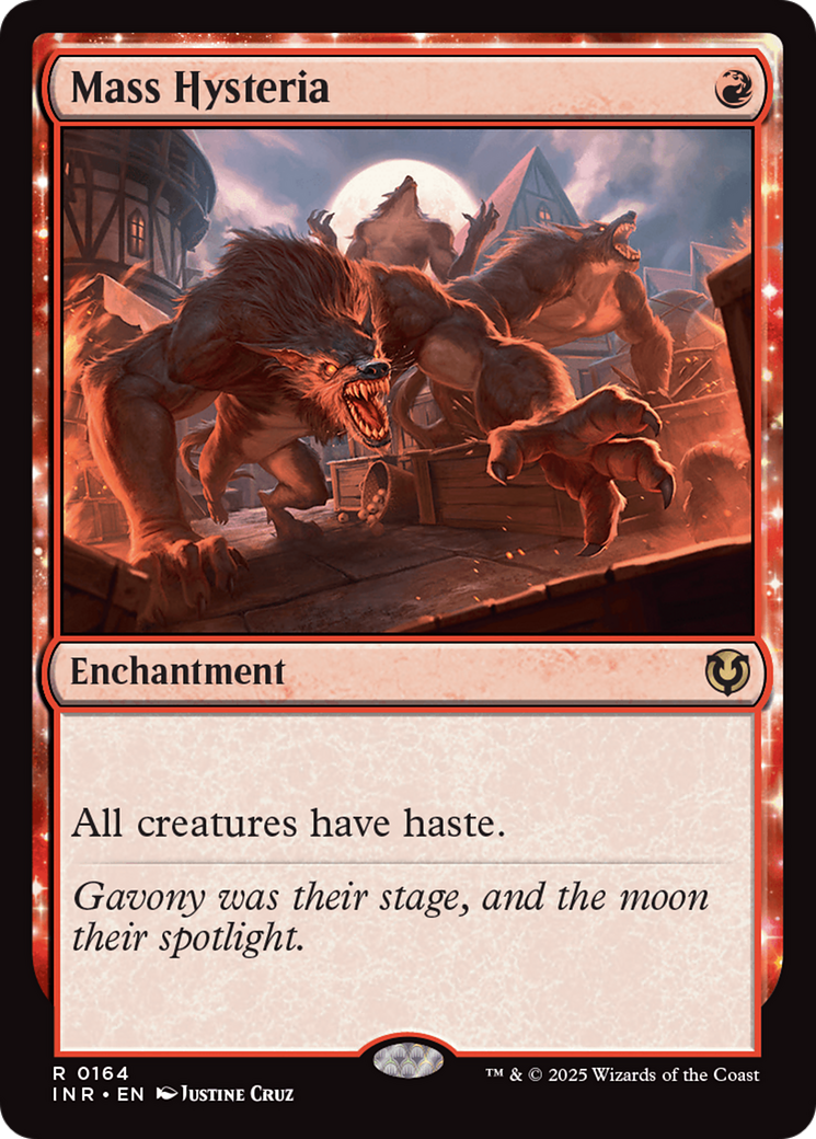 Mass Hysteria [Innistrad Remastered] [Foil]