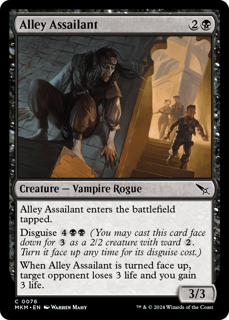 Alley Assailant [Murders at Karlov Manor] [Foil]