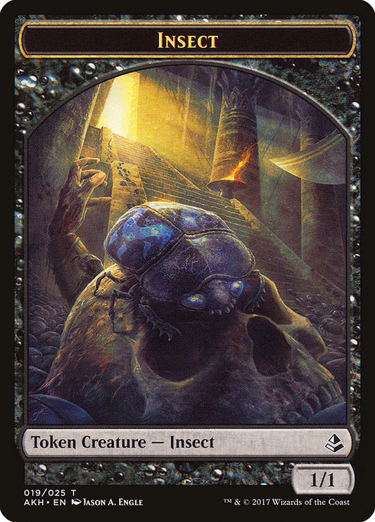 Insect Token [Amonkhet Tokens] [Foil]