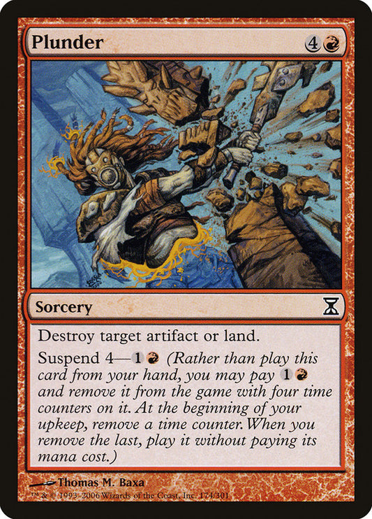 Plunder [Time Spiral] [Foil]