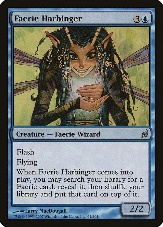 Faerie Harbinger [Lorwyn] [Foil]