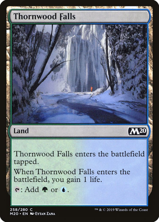Thornwood Falls [Core Set 2020] [Foil]