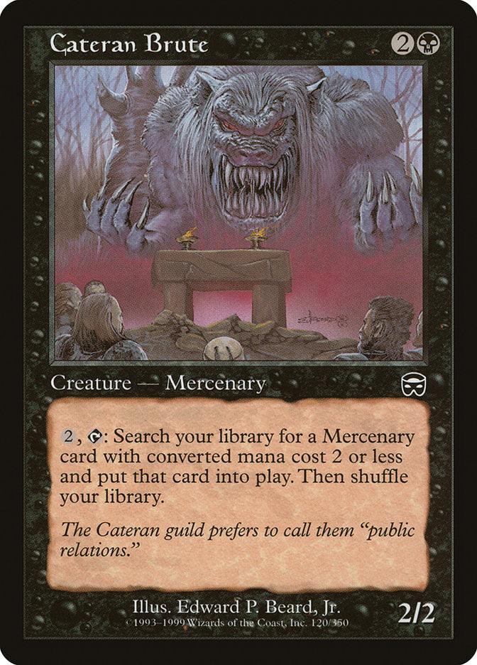 Cateran Brute [Mercadian Masques] [Foil]