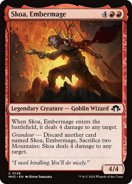 Skoa, Embermage [Modern Horizons 3] [Foil]
