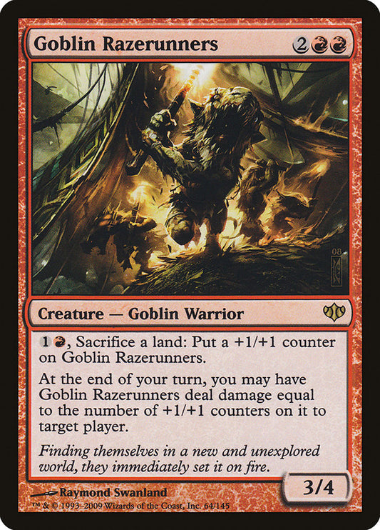 Goblin Razerunners [Conflux] [Foil]