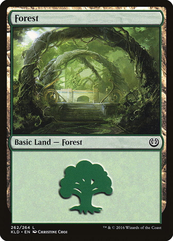 Forest (262) [Kaladesh] [Foil]