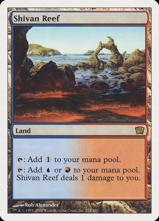 Shivan Reef [Ninth Edition] [Foil]