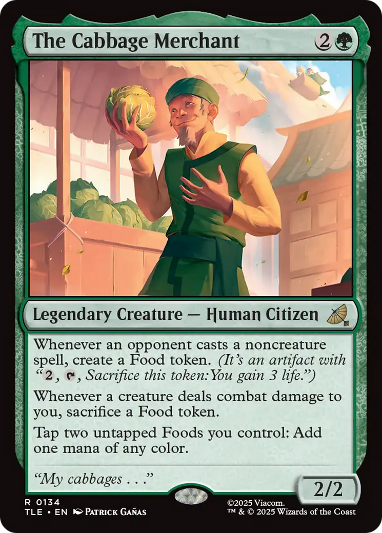 The Cabbage Merchant [Avatar: The Last Airbender: Eternal-Legal] [Foil]