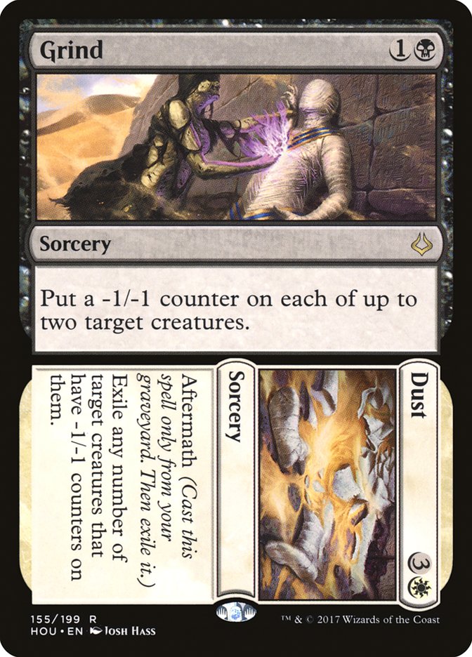 Grind // Dust [Hour of Devastation] [Foil]
