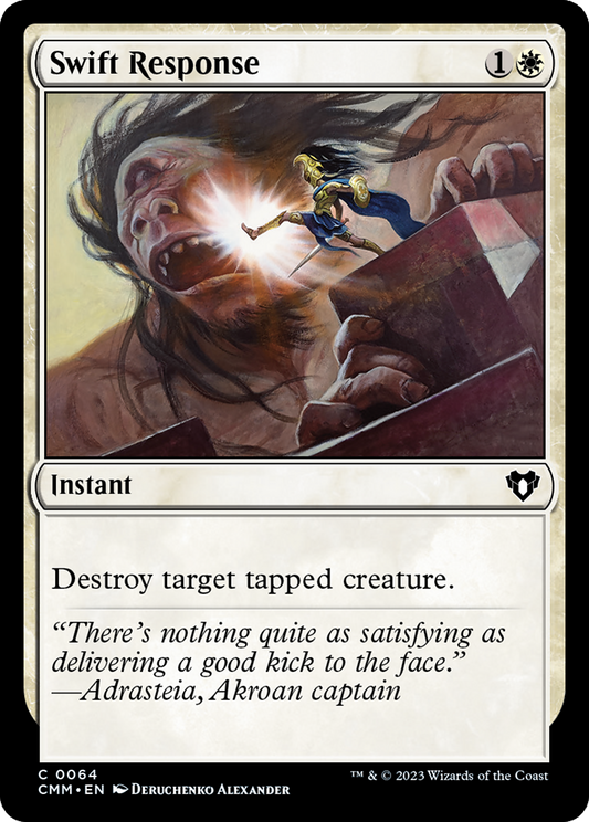 Swift Response [Commander Masters] [Foil]