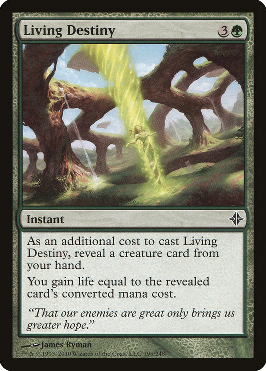 Living Destiny [Rise of the Eldrazi] [Foil]