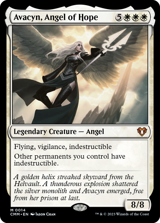 Avacyn, Angel of Hope [Commander Masters] [Foil]