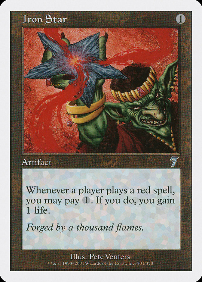 Iron Star [Seventh Edition] [Foil]
