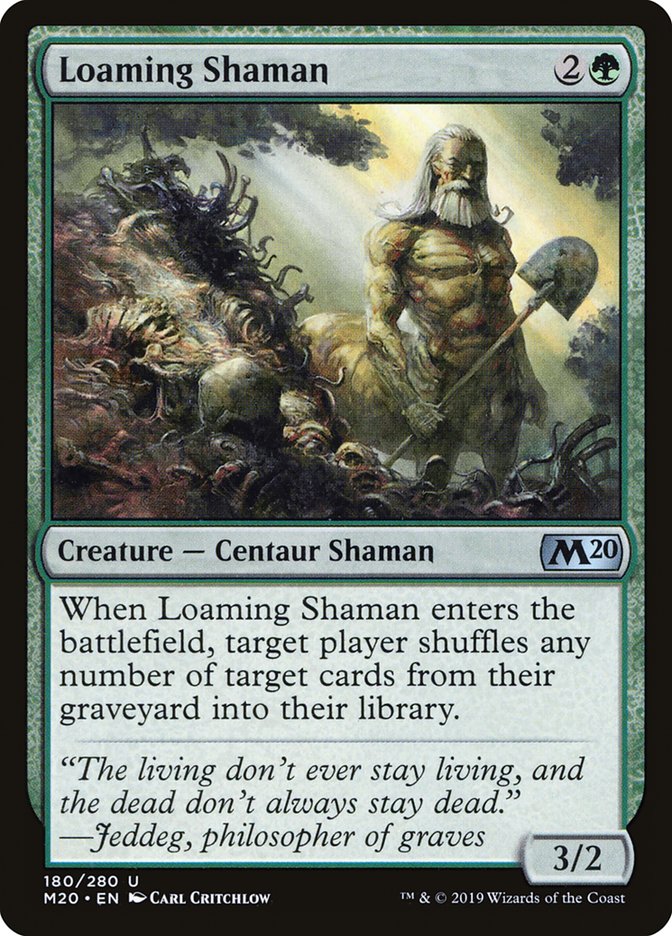 Loaming Shaman [Core Set 2020] [Foil]