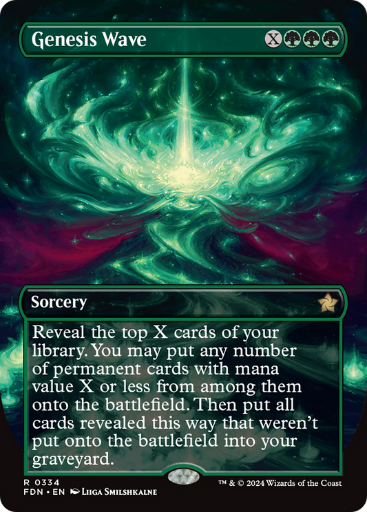 Genesis Wave (Borderless) [Foundations] [Foil]