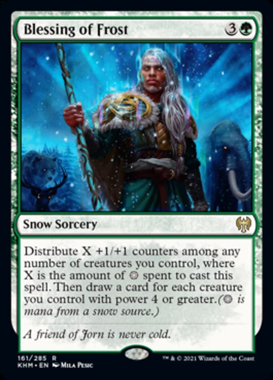 Blessing of Frost [Kaldheim] [Foil]