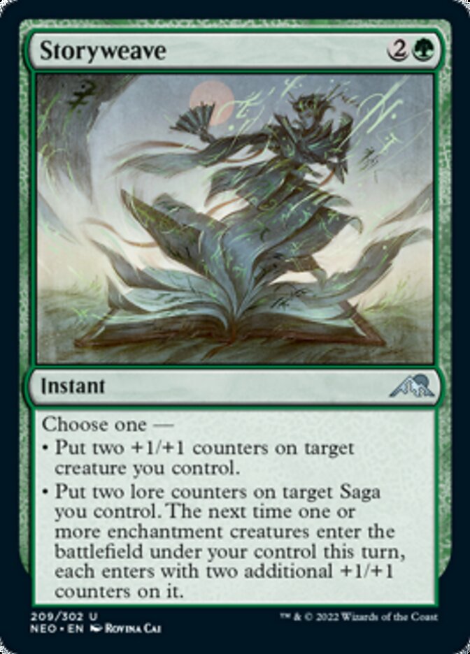 Storyweave [Kamigawa: Neon Dynasty] [Foil]