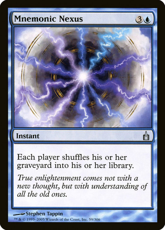 Mnemonic Nexus [Ravnica: City of Guilds] [Foil]