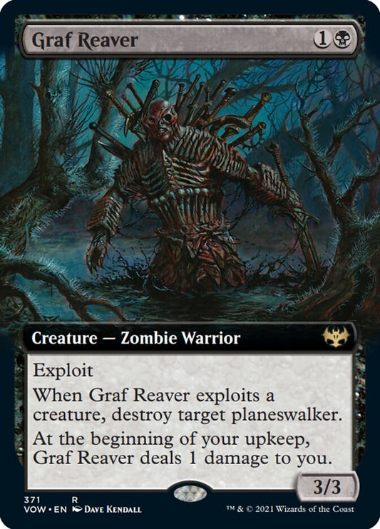 Graf Reaver (Extended Art) [Innistrad: Crimson Vow] [Foil]