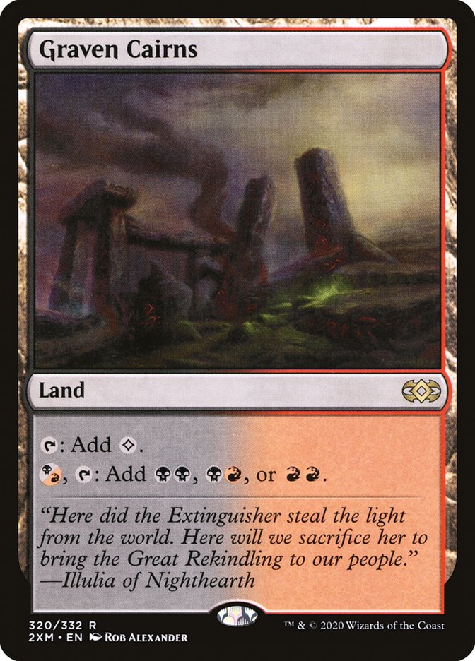 Graven Cairns [Double Masters] [Foil]