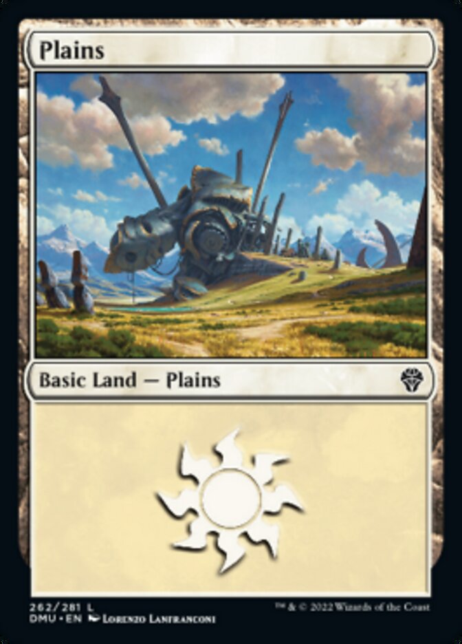 Plains (262) [Dominaria United] [Foil]
