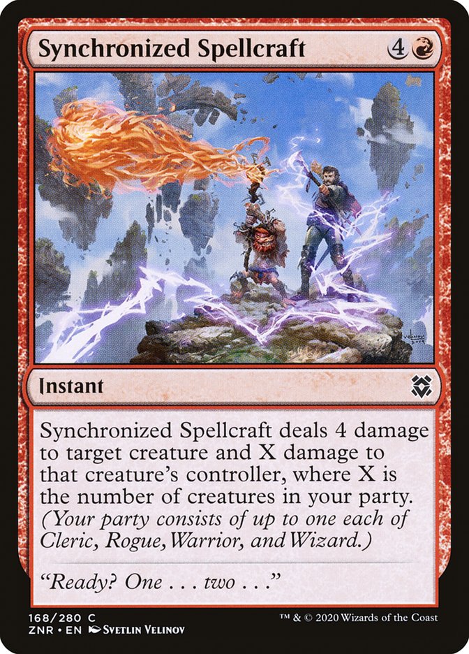 Synchronized Spellcraft [Zendikar Rising] [Foil]