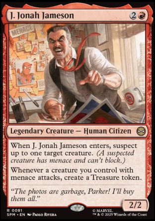 J. Jonah Jameson [Marvel's Spider-Man] [Foil]