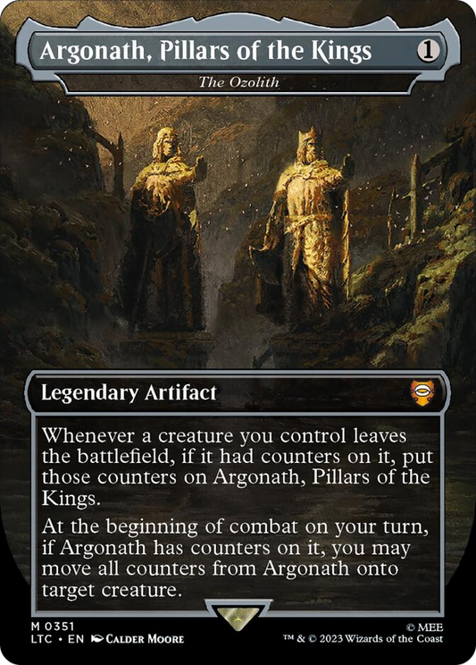 Argonath, Pillars of the Kings - The Ozolith [The Lord of the Rings: Tales of Middle-Earth Commander] [Foil]