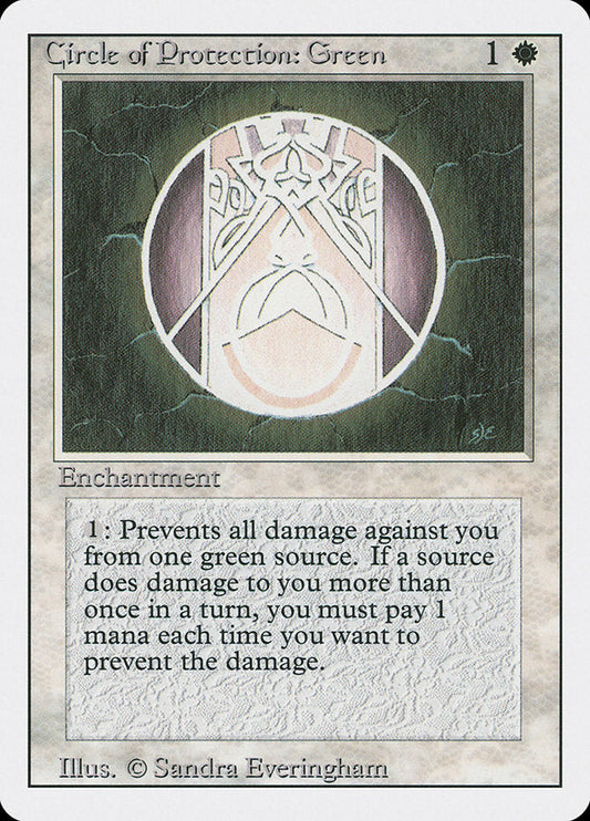Circle of Protection: Green [3rd Edition]