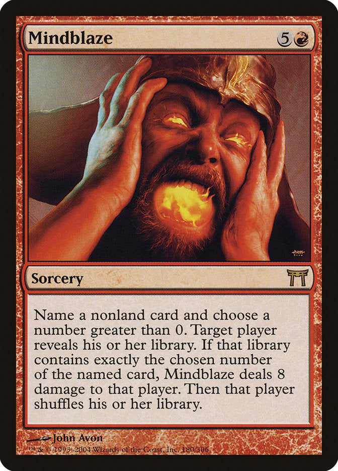Mindblaze [Champions of Kamigawa] [Foil]