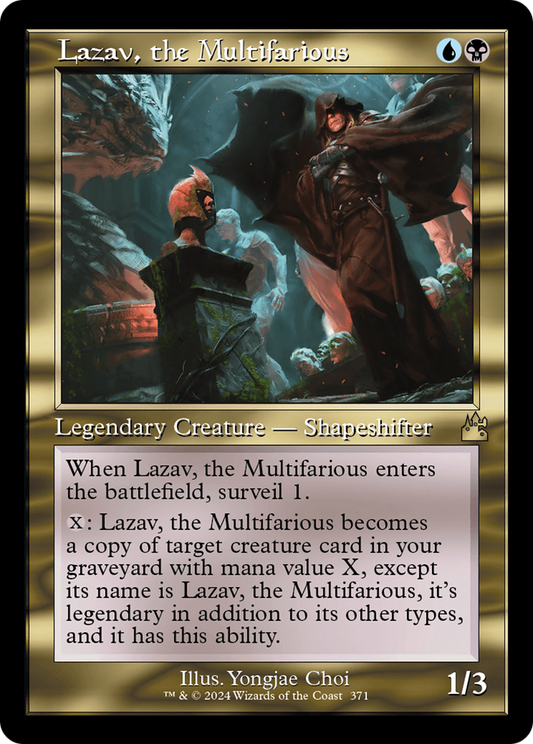 Lazav, the Multifarious (Retro Frame) [Ravnica Remastered] [Foil]