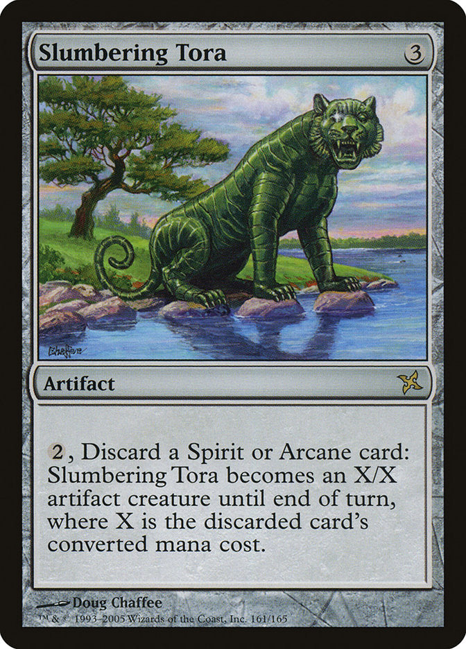 Slumbering Tora [Betrayers of Kamigawa] [Foil]
