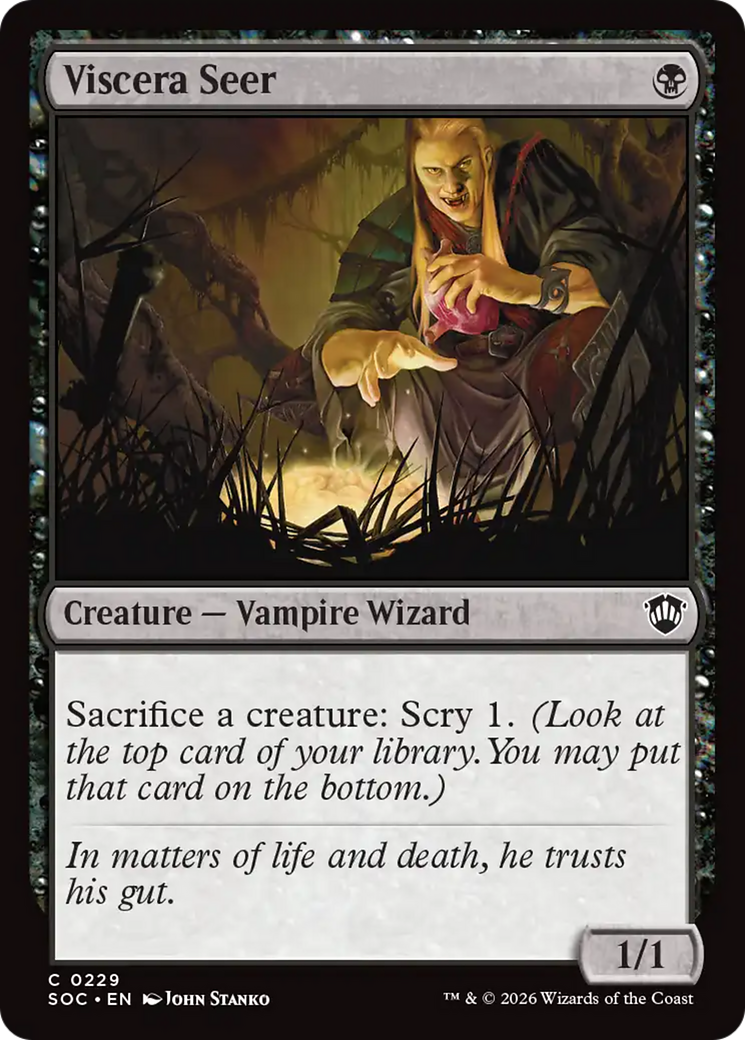 Viscera Seer [Secrets of Strixhaven Commander] [Foil]