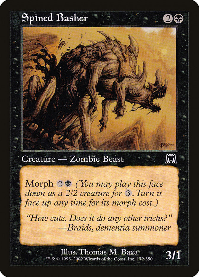Spined Basher [Onslaught] [Foil]