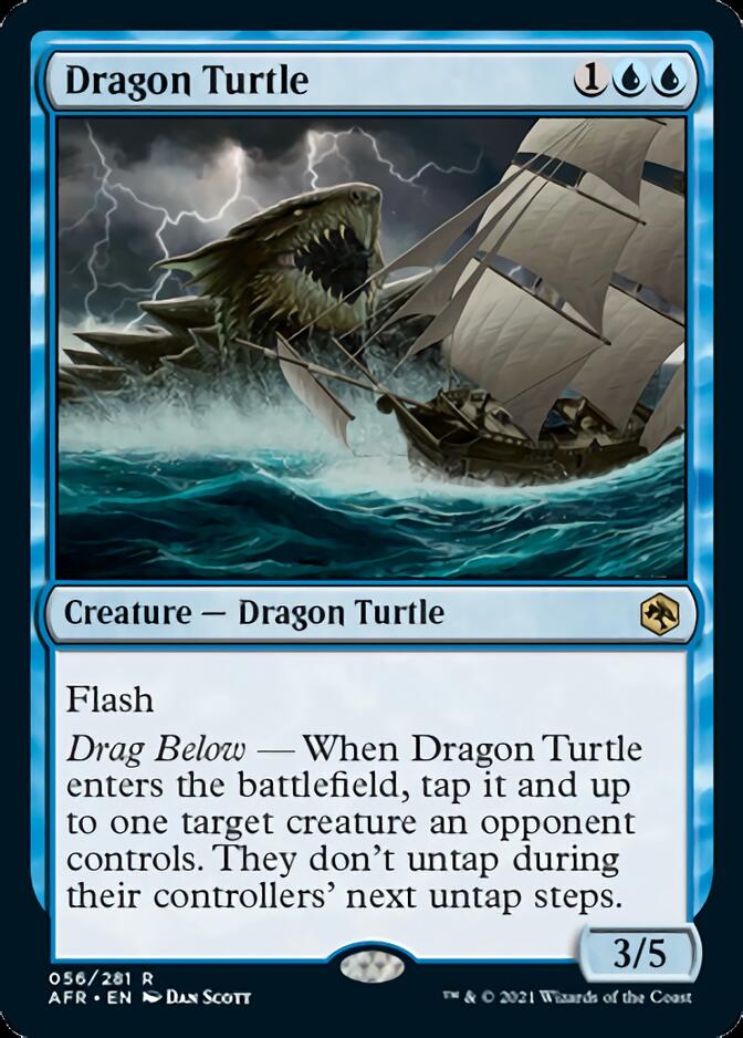 Dragon Turtle [Dungeons & Dragons: Adventures in the Forgotten Realms] [Foil]