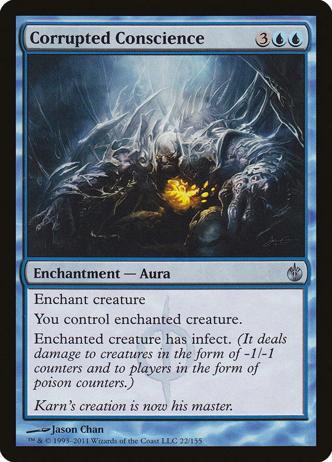 Corrupted Conscience [Mirrodin Besieged] [Foil]