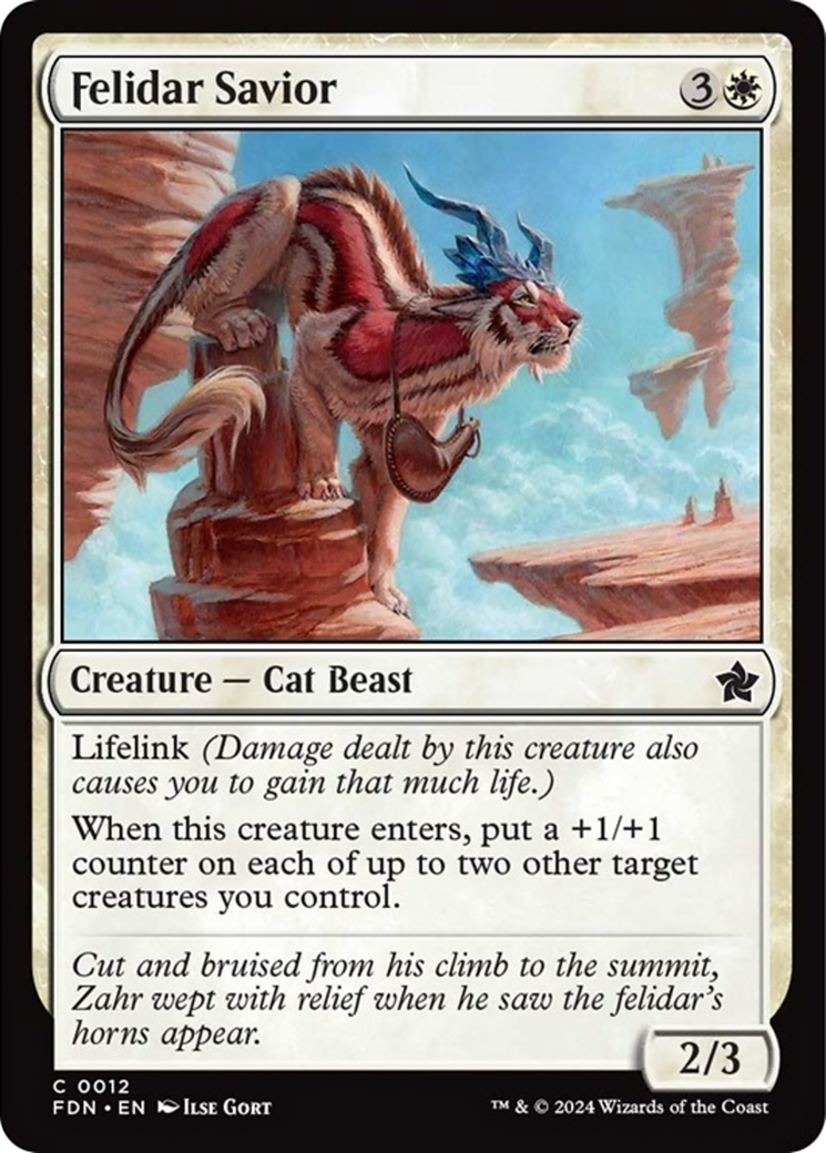 Felidar Savior [Foundations] [Foil]