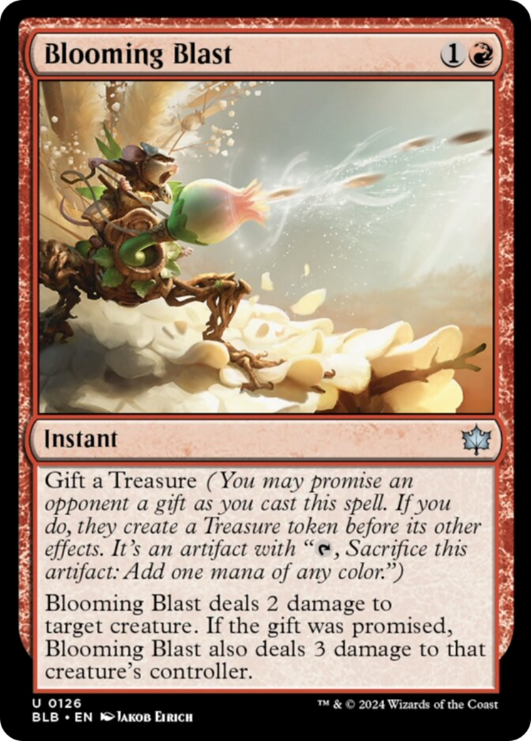 Blooming Blast [Bloomburrow] [Foil]