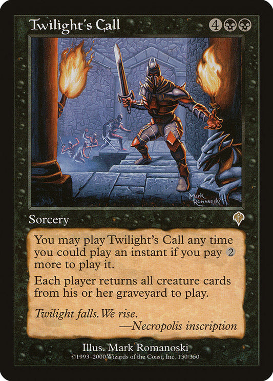 Twilight's Call [Invasion] [Foil]