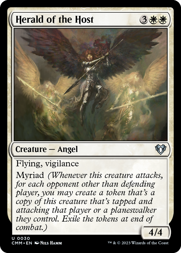 Herald of the Host [Commander Masters] [Foil]