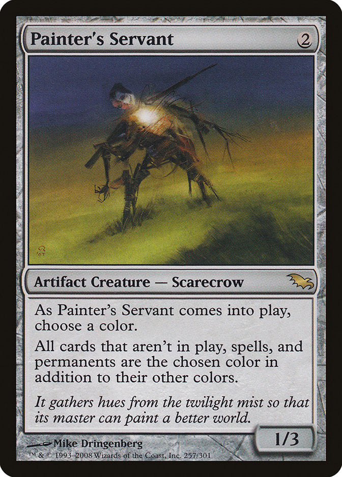 Painter's Servant [Shadowmoor] [Foil]
