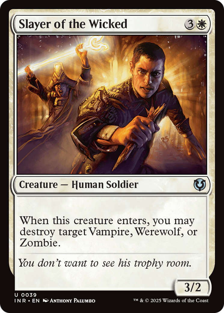 Slayer of the Wicked [Innistrad Remastered] [Foil]