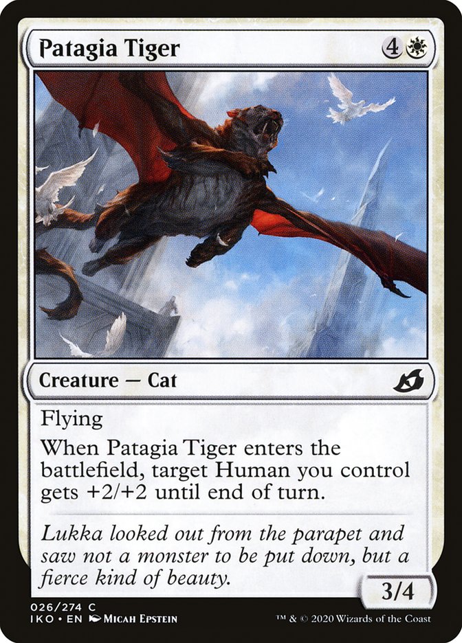 Patagia Tiger [Ikoria: Lair of Behemoths] [Foil]