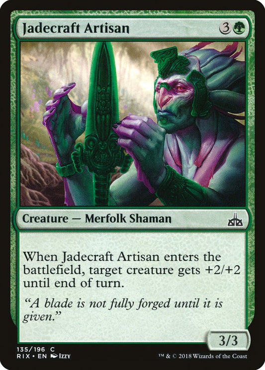 Jadecraft Artisan [Rivals of Ixalan] [Foil]