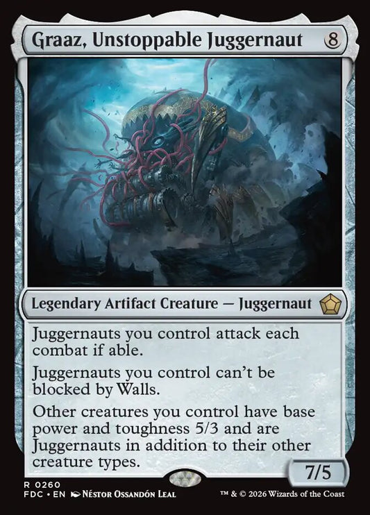 Graaz, Unstoppable Juggernaut [Foundations Commander]