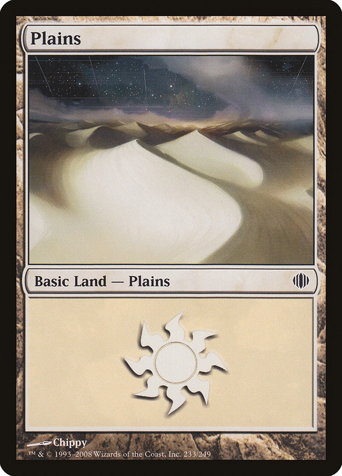 Plains (233) [Shards of Alara] [Foil]