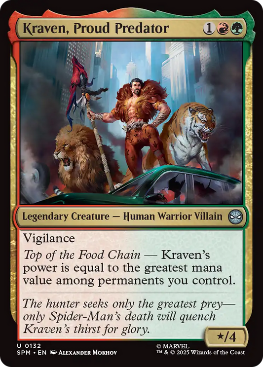 Kraven, Proud Predator [Marvel's Spider-Man] [Foil]