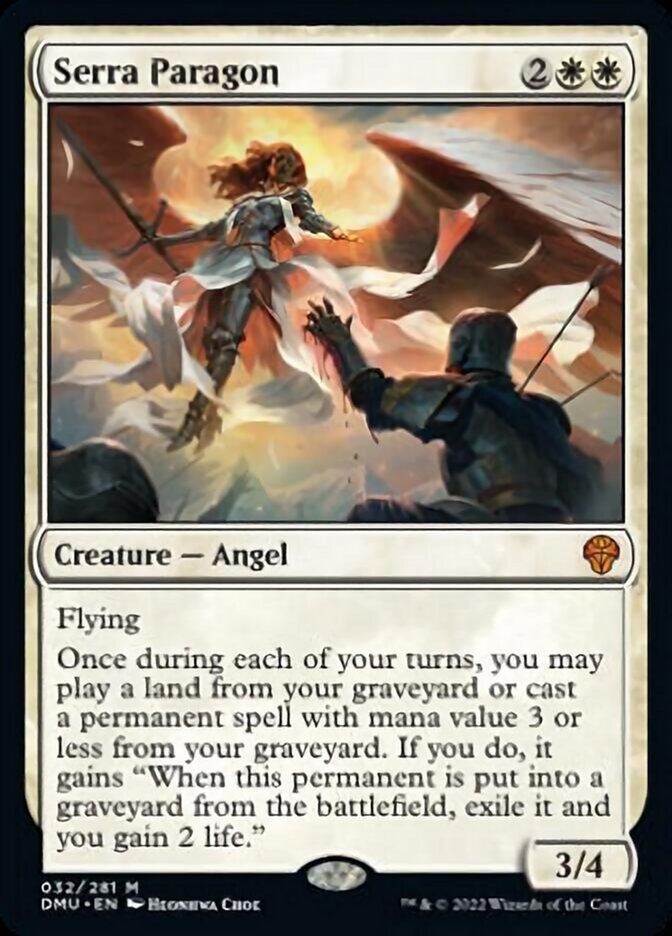 Serra Paragon [Dominaria United] [Foil]