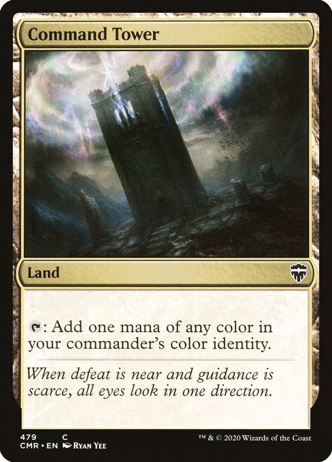 Command Tower (479) [Commander Legends] [Foil]