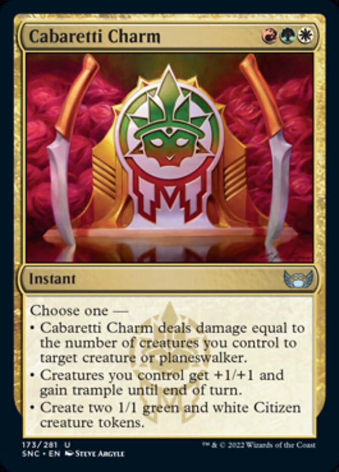 Cabaretti Charm [Streets of New Capenna] [Foil]